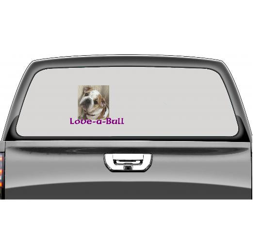Custom Text Sticker Windshield Decal