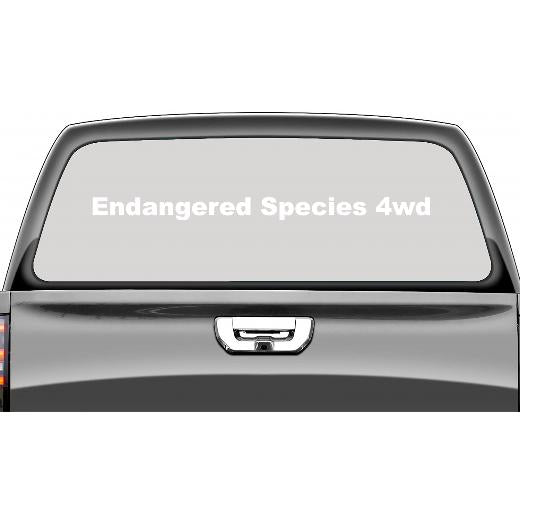Custom Text Sticker Windshield Decal