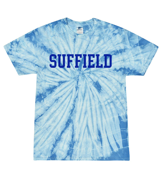 Adult Blue Tie Dye Suffield T-Shirts