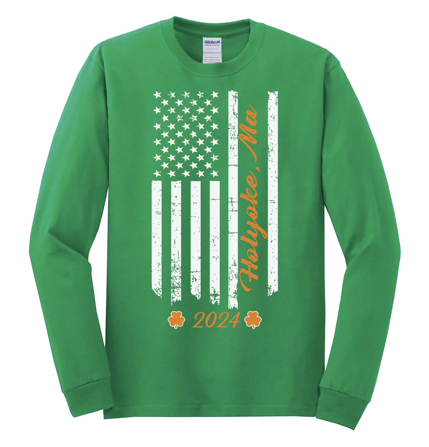 St. Patrick's Day Parade Flag Long Sleeve Shirt