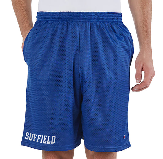 Men's Blue Athletic Suffield Champion Shorts