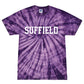 Adult Purple Tie Dye Suffield T-Shirts