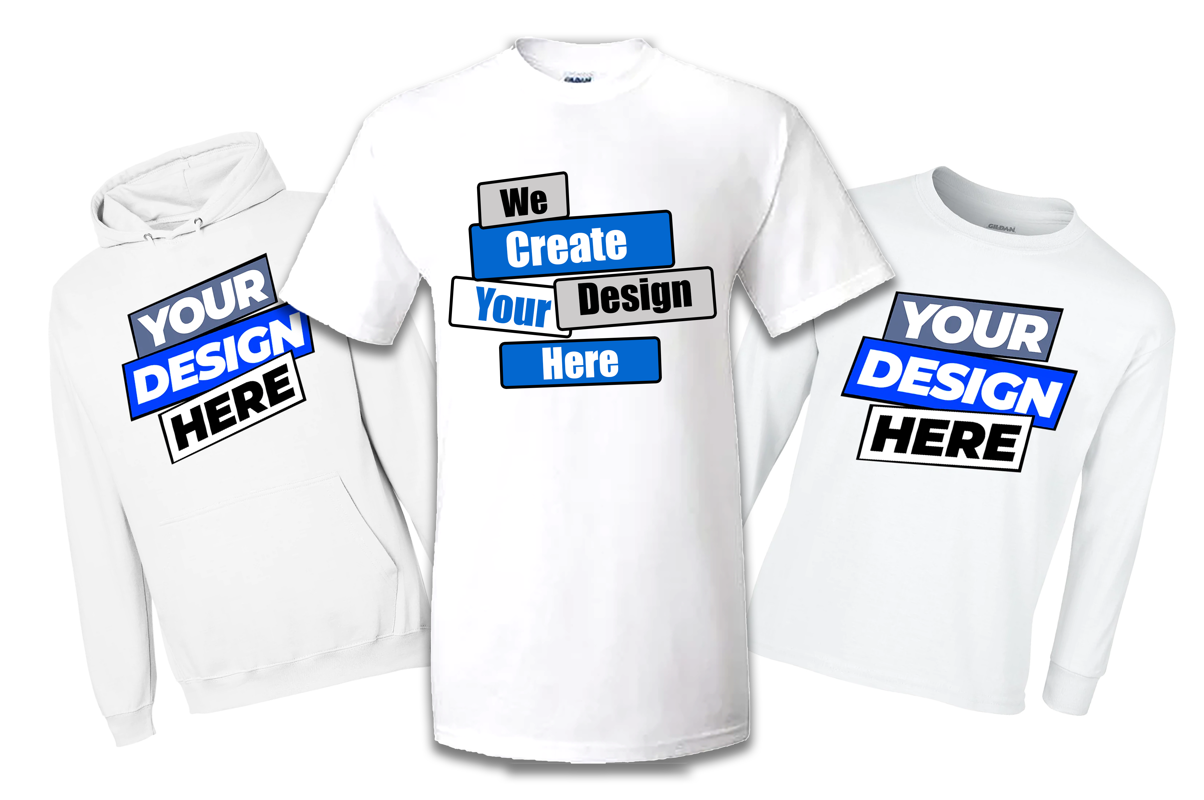 We create your Design here. (Single sided design) – GraphicStop