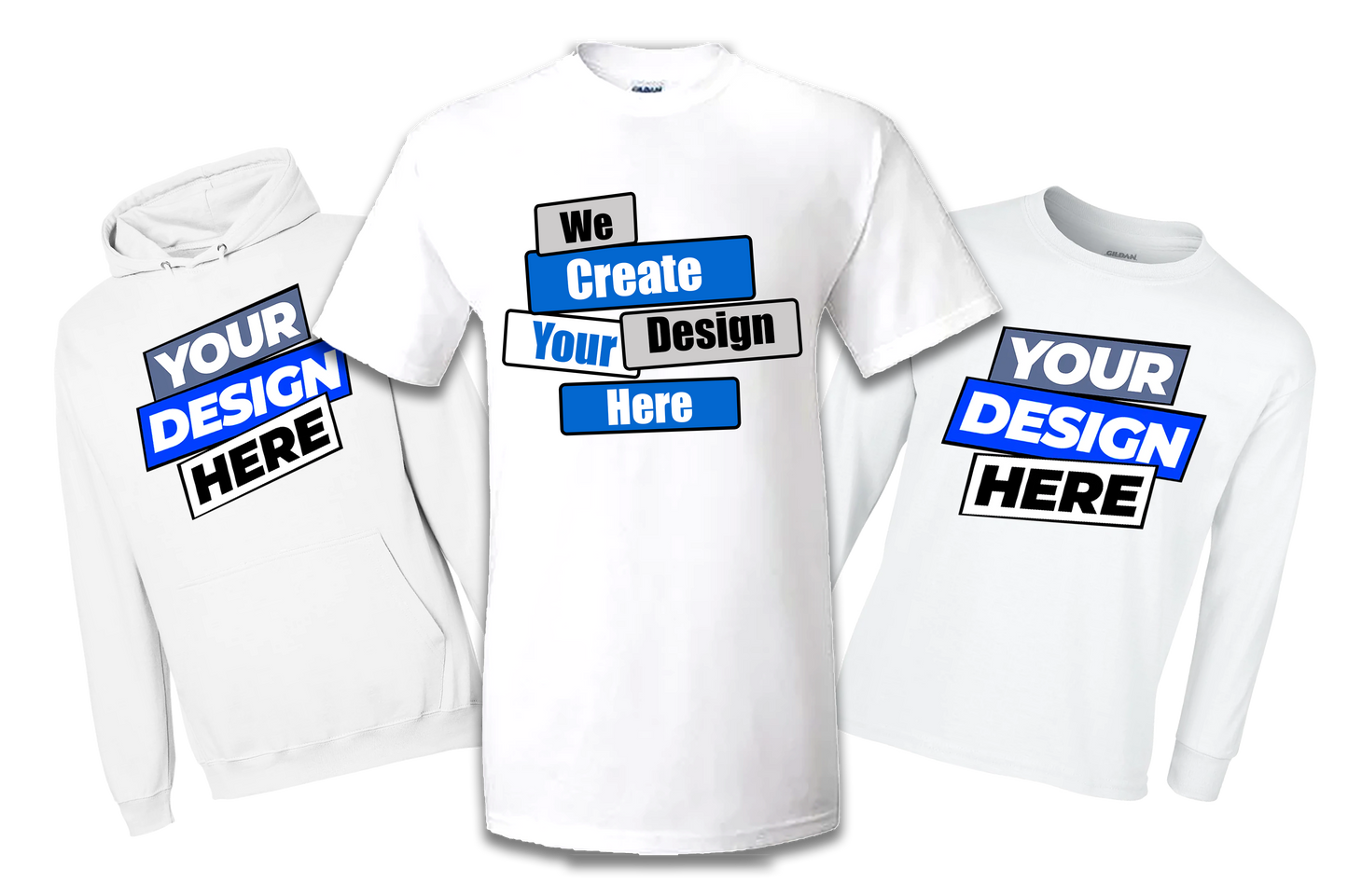 We create your Design here. (Single sided design)