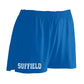 Youth Girl's Blue Athletic Suffield Shorts